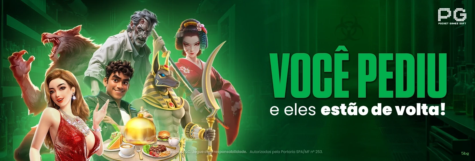 Imagem promocional do aplicativo mobile da 5bg